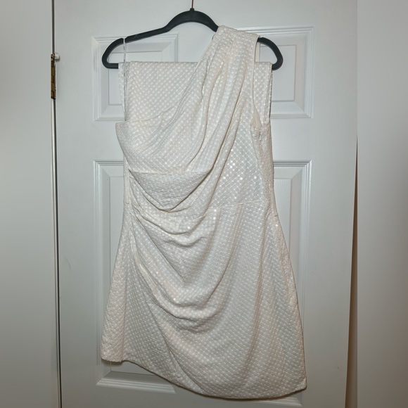 Revolve sequin white dress - Picture 3 of 3